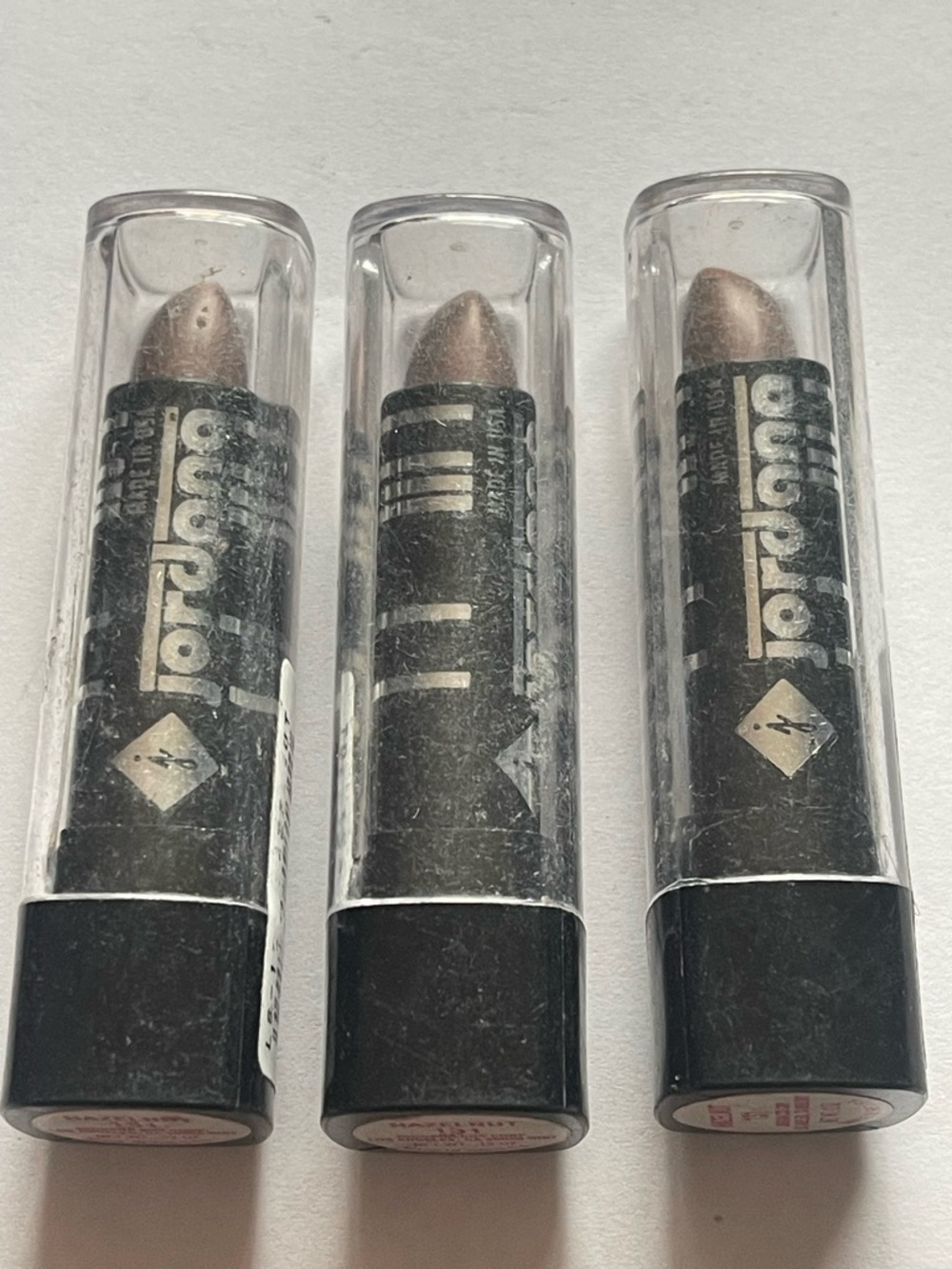 3 Jordana Cosmetics Lipsticks Hazelnut 131